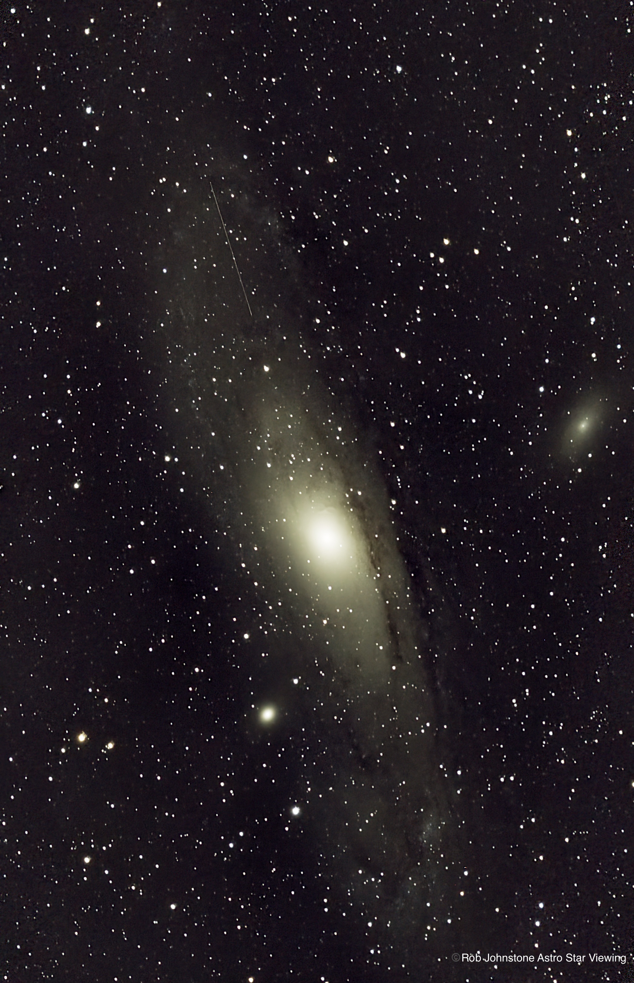 Andromeda Galaxy @Courtesy of Robert Johnstone